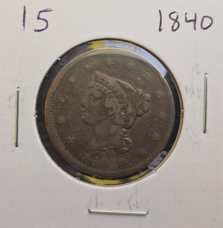 1840 United States Large Cent