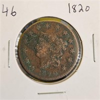 1820 United States Large Cent