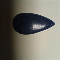Lapis Lazuli Pear Cut Cabochon Gem 30.7 Carat