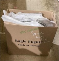 Box of four new Eagle Flight brand 15 inch beauty