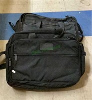 Two canvas padded laptop bags - both have