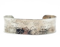 Tiffany Co. Sterling New York City 1997 Bracelet