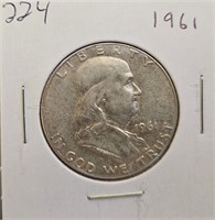 1961 Franklin Half Dollar