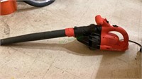 Black & Decker leaf hog leaf blower. Electric