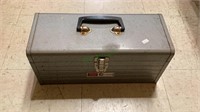 Metal Craftsman toolbox w/removable tray.