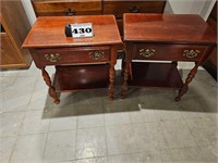 American Drew side tables - solid wood