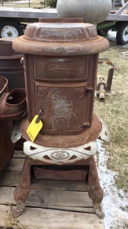 LACLEDE OAK STOVE #117  42" TALL