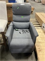 Small Grey Electric Recliner