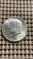 UNC 1964 Silver Kennedy Half Dollar