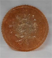 Imperial Marigold Open Rose 9.25" Plate