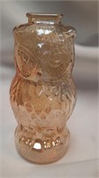 Jeanette Glass 7" 'Be Wise' Owl Coin Bank
