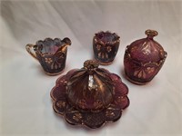 EAPG Purple Table Set,