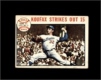 1964 Topps #136 World Series Game 1 VG to VG-EX+