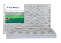 ($151) Filterbuy, 16x20x1 MERV 8 air filter, 6pack