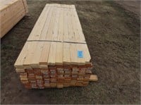 (130) 2 x 4 x 104" Lumber