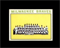 1964 Topps #132 Milwaukee Braves TC EX to EX-MT+