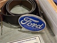 belts 40-44, FORD Buckle, shoe shine items