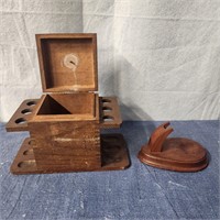 WOODEN PIPE STANDS