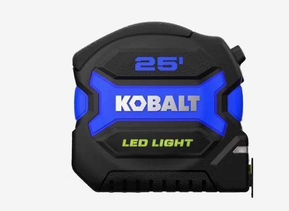 $26  Kobalt LED 25-ft Tape Measure
