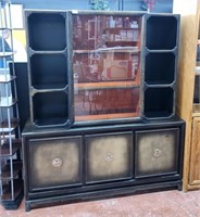 BLACK WOODEN CABINET