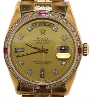 18kt Gold Gent's Day-Date President Rolex Watch