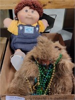 CABBAGE PATCH DOLL & STUFFED ANIMAL