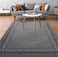 Antep Rugs Alfombras Bordered Modern 5x7