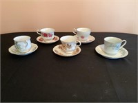 Assorted Vintage China teacups-Fine China