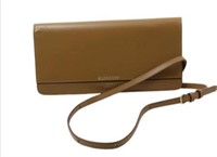 Burberry Brown Leather Mini Crossbody