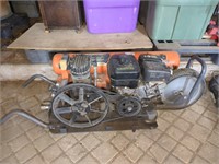 Subaru 6.o gas powered wheel barrow compressor