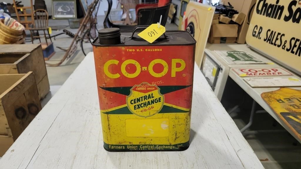 Co-op 2 gal oil can