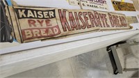Kaiser Bread Sign--Canvas