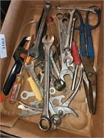 Assorted Wrenches, Screwdrivers