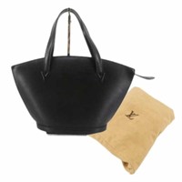 Louis Vuitton Saint-Jacques Black Tote Handbag