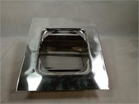 Aluminum Roof Cap With Screen & Damper Up To 10"