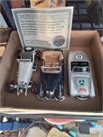 Group of 3 new Mercedes collectible cars