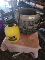 Tool Bucket & Ortho Garden Sprayer
