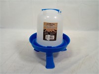 Double-Tuf Poultry Waterer Chickens Birds, 48 Oz,