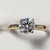 10K YELLOW GOLD MOISSANITE(1CT)