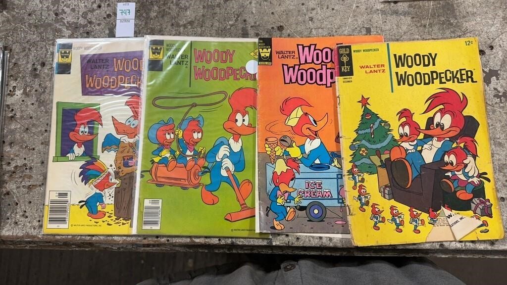 4 woody the woodpecker comic books