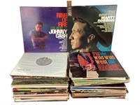 Vinyl records 33 rpm Johnny Cash, Elvis