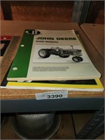 John Deere Shop Manuals- Lot of 2