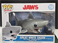 NIB FUNKO POP GReat White Shark SEE SZ