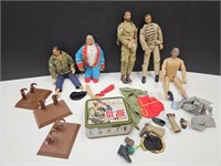 G.I. Joe Dolls 12" h Clothes, Stands + SEE PICS