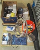 Contents of pallet that includes safety glasses,
