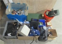 Contents of pallet that includes electrical