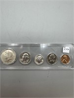 1964 Coin Set in acrylic case