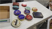 Assorted Tobacco Tins