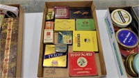Assorted Tobacco Tins