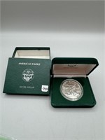 1989 American Eagle Silver Dollar In Beautiful Dis